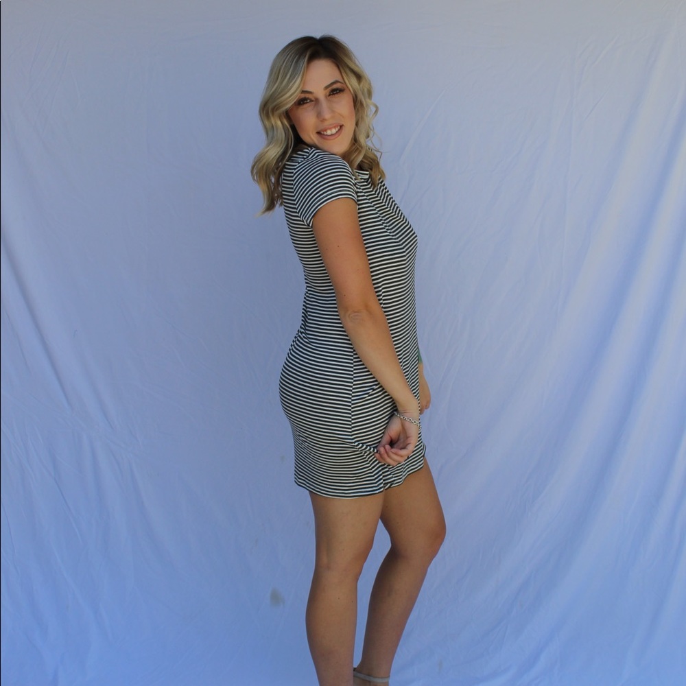 Striped Dress - Picture 2 of 2